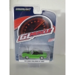 Greenlight 1:64 Dodge Challenger R/T HEMI Convertible 1970  green